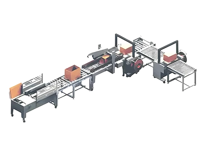 Packaging production line example Packaging production line example